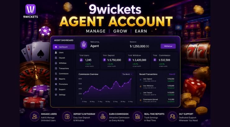 9wickets Agent Account