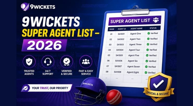 9Wickets Super Agent List – 2026