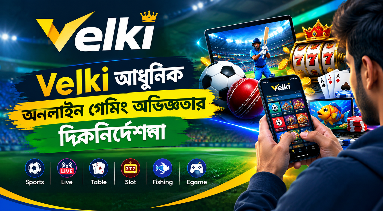 Velki আধুনিক অনলাইন গেমিং অভিজ্ঞতার দিকনির্দেশনা